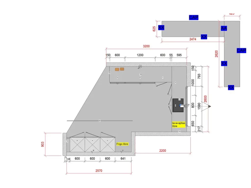 Proyecto diseño de cocinas Trascasa 8-2